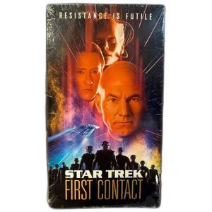 Star Trek First Contact VHS 1997 Brand New Factory Sealed Paramount Slipcase